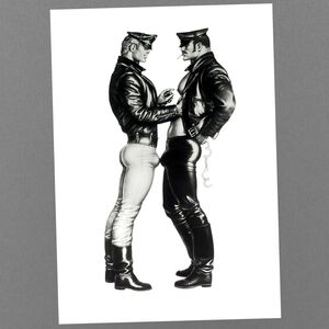Gay Male Art Tom Of Finland Gay Leather Men